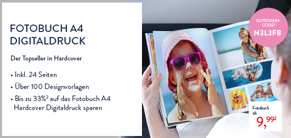Fotobuch A4 Digitaldruck