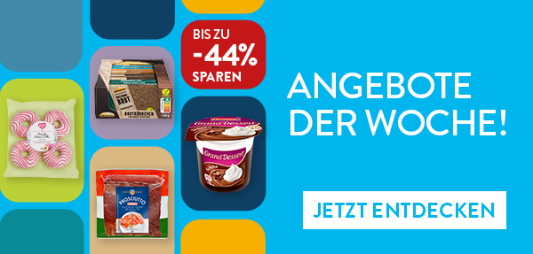 Bis zu 44% sparen. Grand Dessert, Prosciutto Crudo, Brotkörbchen und mehr. Angebote der Woche! Jetzt entdecken.