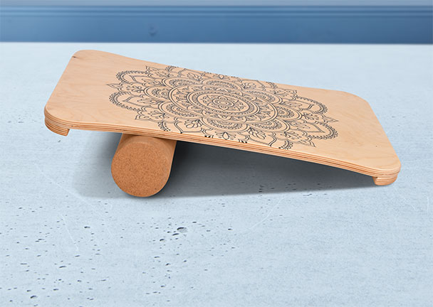 Woodboard Balance-Board, eckig
