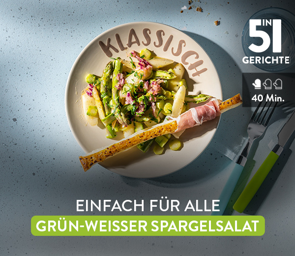 Einfach für alle. mit Blätterteigstangen und Parmaschinken. 5 in 1 Gerichte. 
