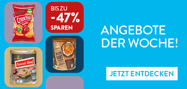 Bis zu 47% sparen. Lorenz Crunchchips, Goldähren Dosenbrot und mehr. Angebote der Woche! Jetzt entdecken.