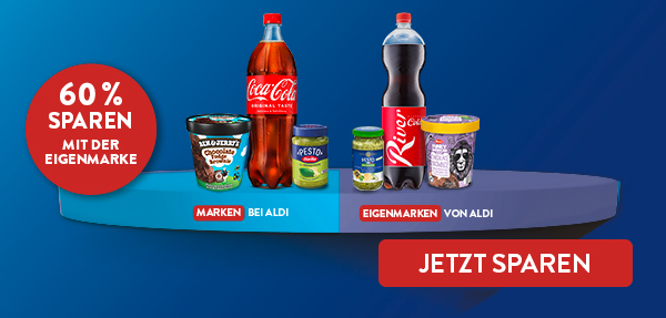ALDI Marken vs. Eigenmarken Warenkörbe